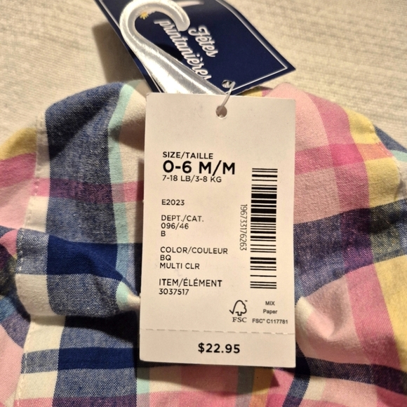 Gymboree boys 0-6 months pageboy hat Easter line, 2023 NWT - Picture 4 of 4